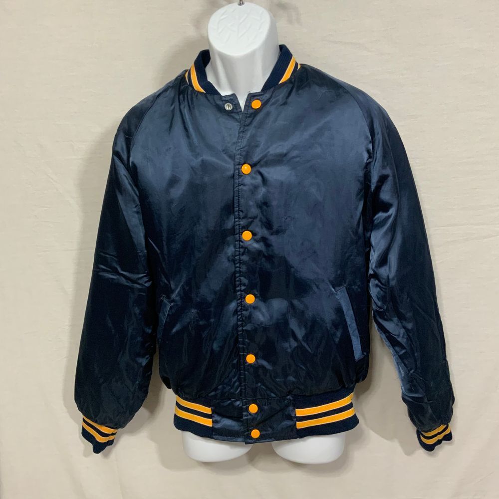 Vintage, Sportsmaster , Lincoln University Satiny Jacket size  Large‎